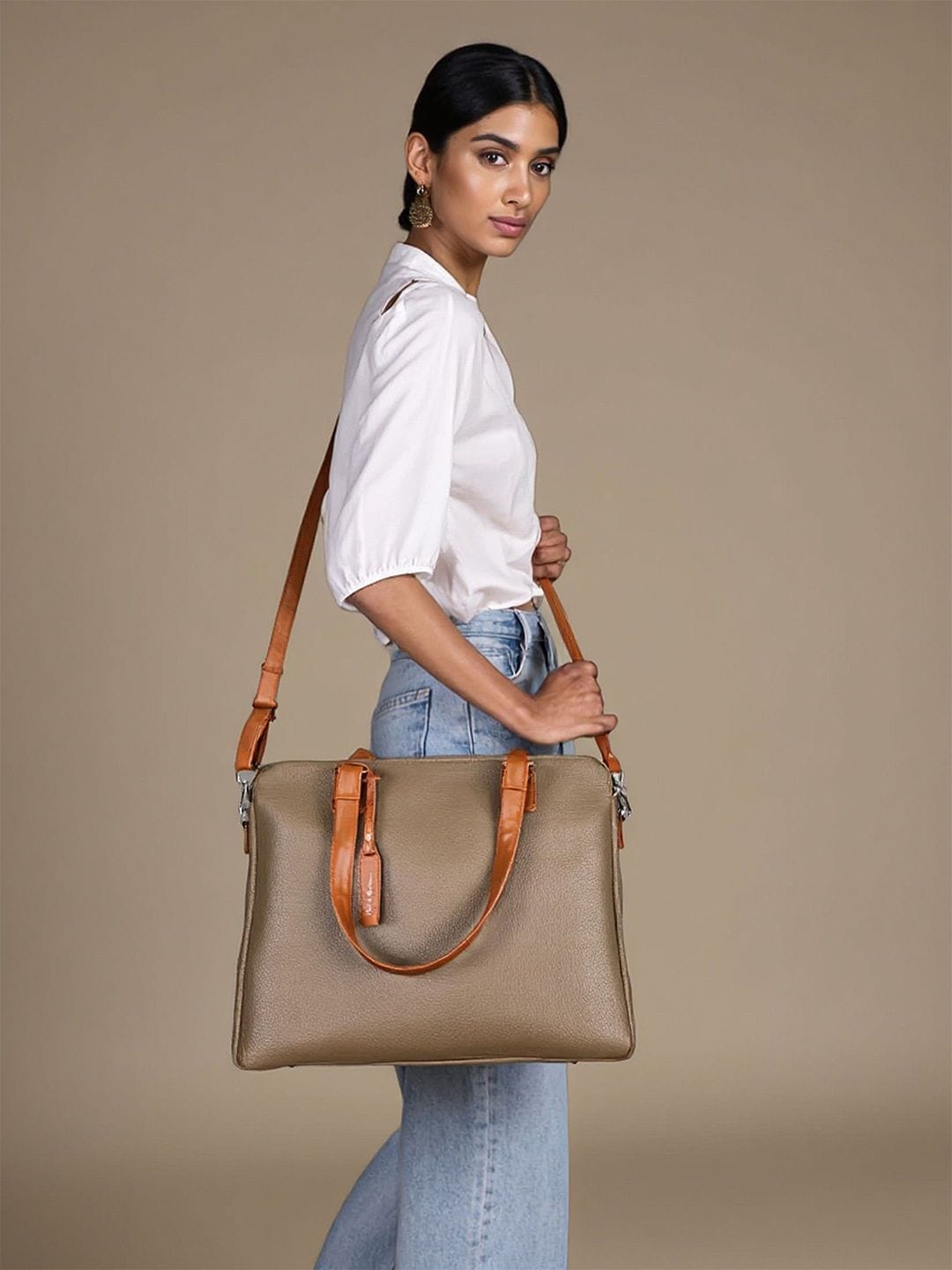 Mast & Harbour Unisex Structured Shoulder Bag Myntra sale