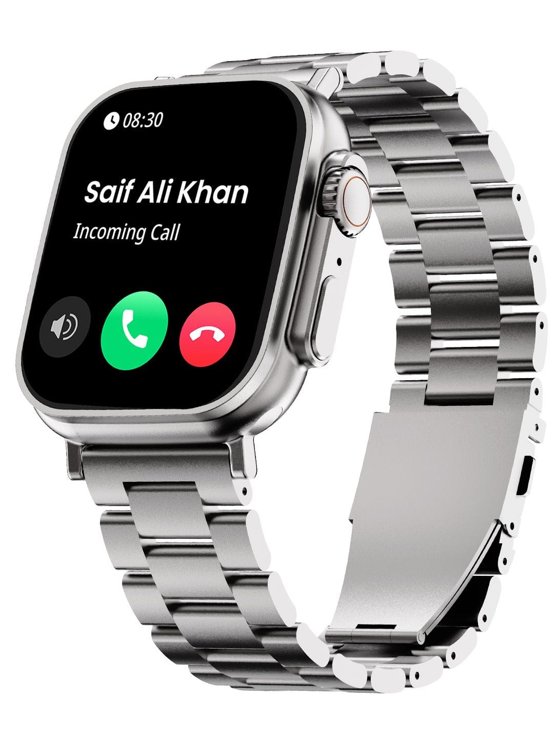 GOBOULT Crown 1.95'' Screen, Working Crown, Zinc Alloy Frame Smartwatch Myntra sale