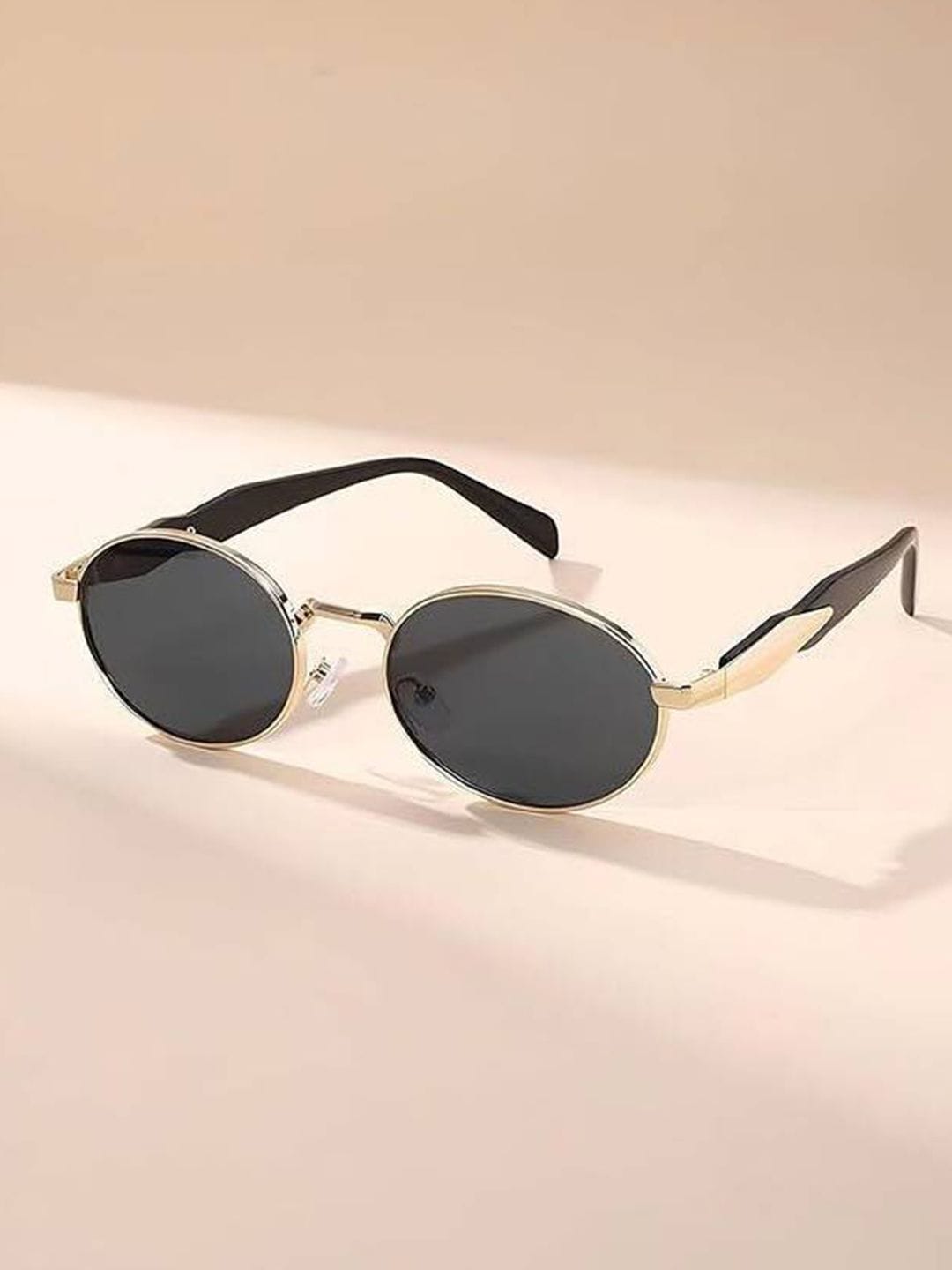 HAYDEN haiza Women Oval Sunglasses with UV Protected Lens GOLD-NEW OVAL 122 Myntra sale