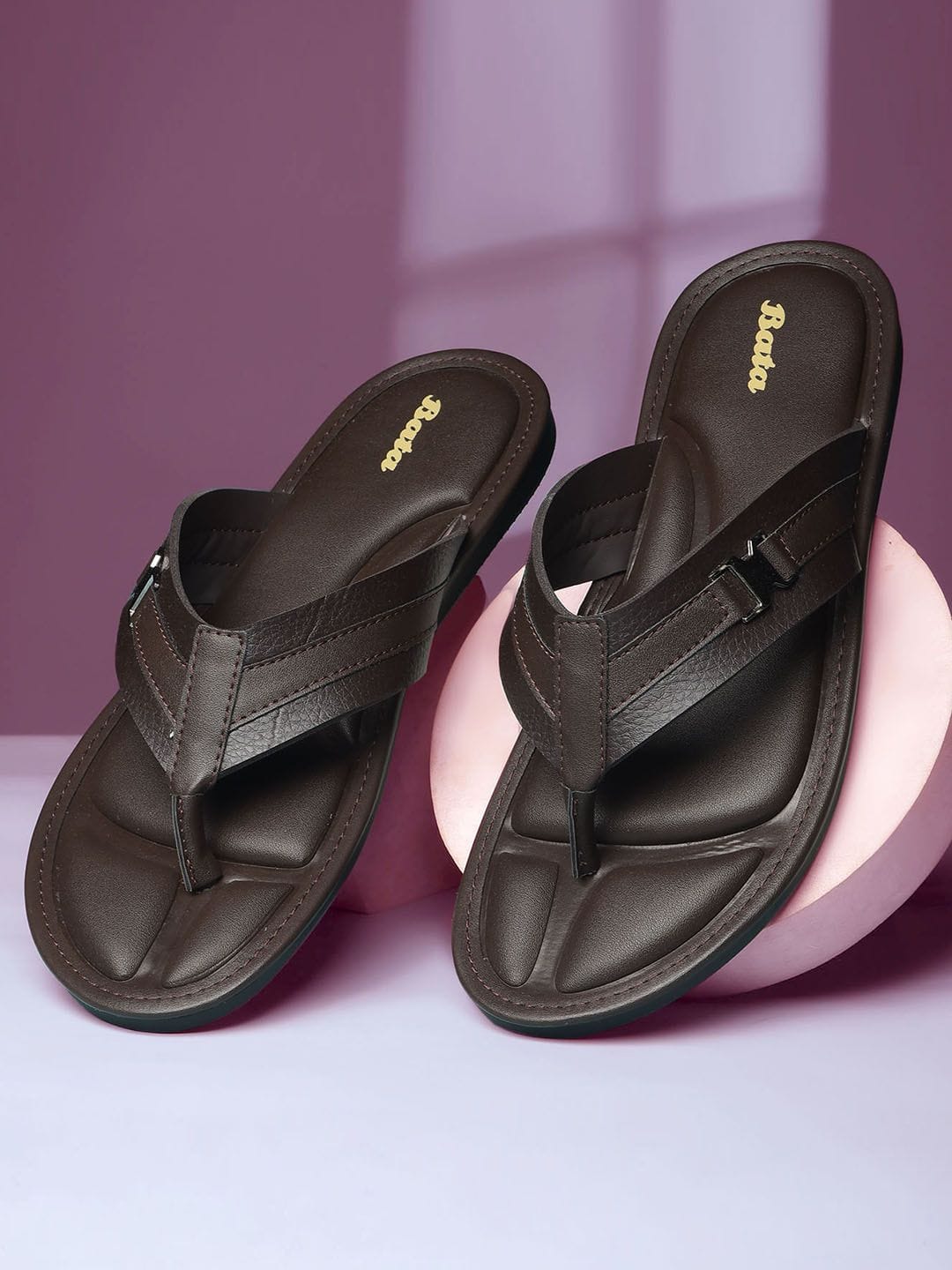 Bata Men Thong Flip-Flops Myntra sale