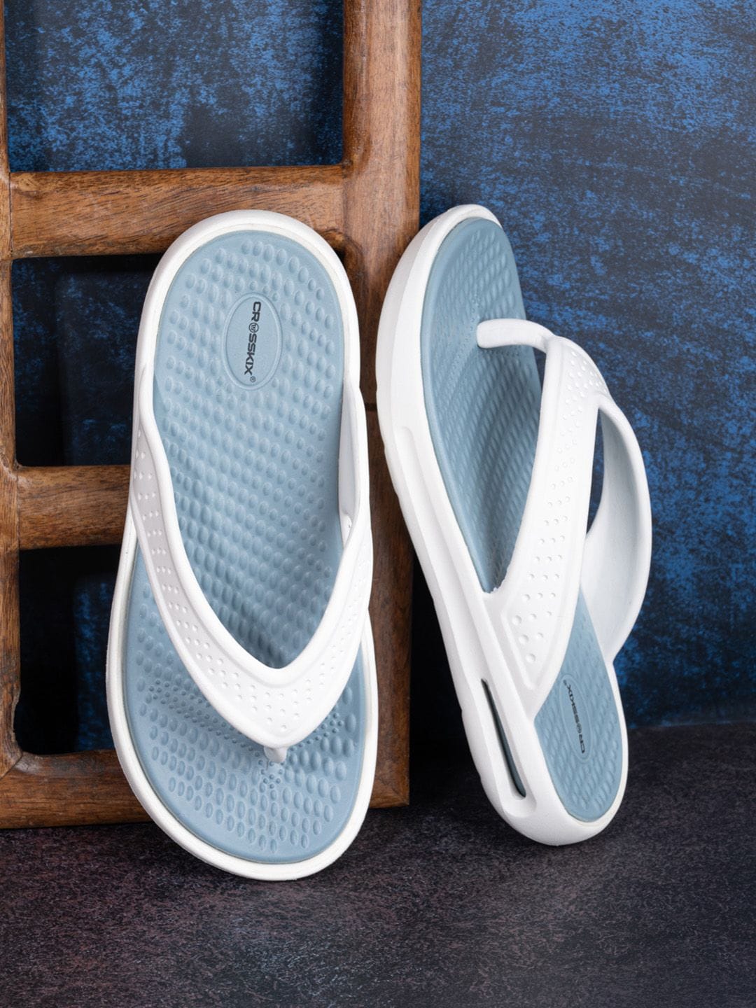CROSSKIX Men Thong Flip-Flops Myntra sale