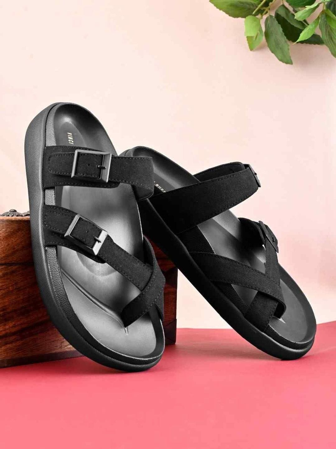 Vinci Russo Men Thong Flip-Flops Myntra sale