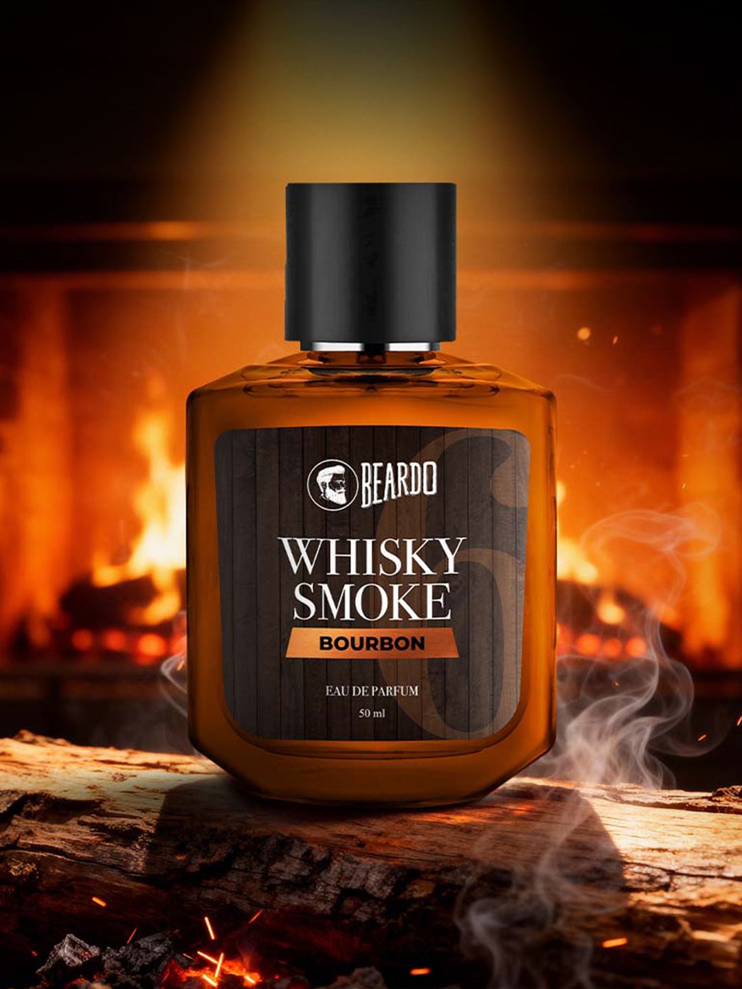 BEARDO Men Whisky Smoke Bourbon Long Lasting Eau De Parfum - 50 ml Myntra sale