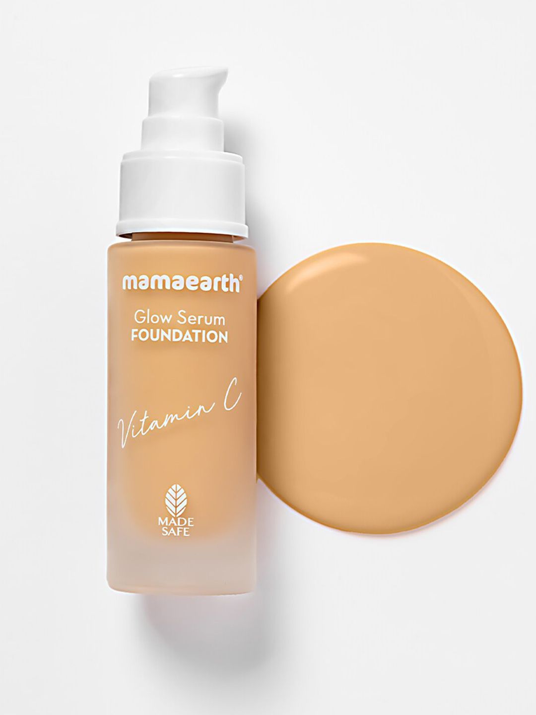 Mamaearth Glow Serum Foundation with Vit. C & Turmeric for 12-Hour Stay 30ml- Nude Glow 03 Myntra sale