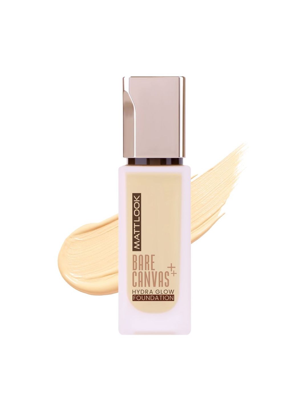 MATTLOOK Bare Canvas Long Lasting Hydra Glow Foundation 30 ml - Natural Glow 04 Myntra sale