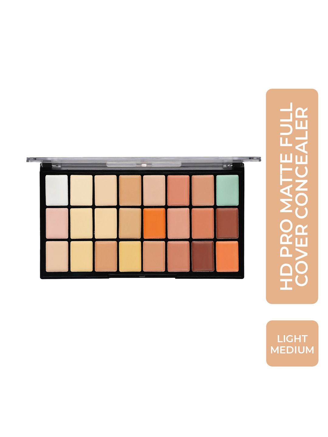 Half N Half HD Pro Matte Full Cover Concealer - Light Medium Myntra sale