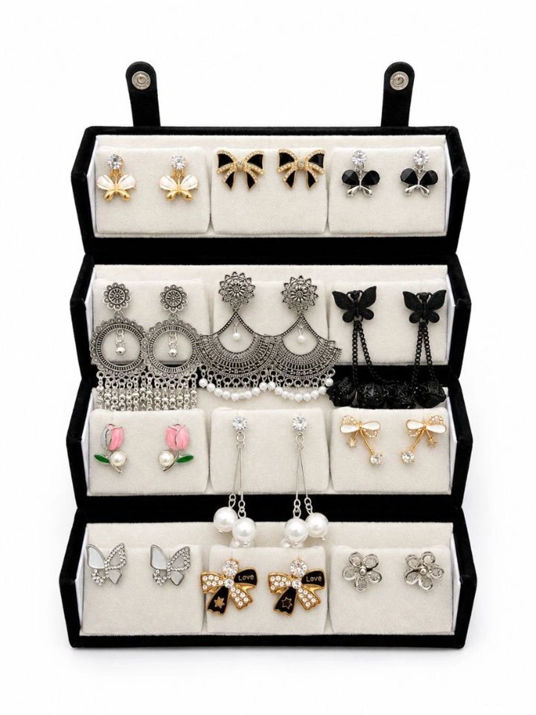 Esyko Geometric Studs Earrings Myntra sale