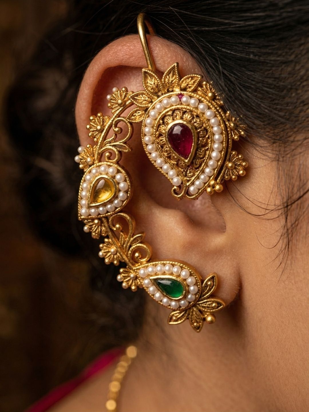 SZN Ear Cuff Earrings Myntra sale