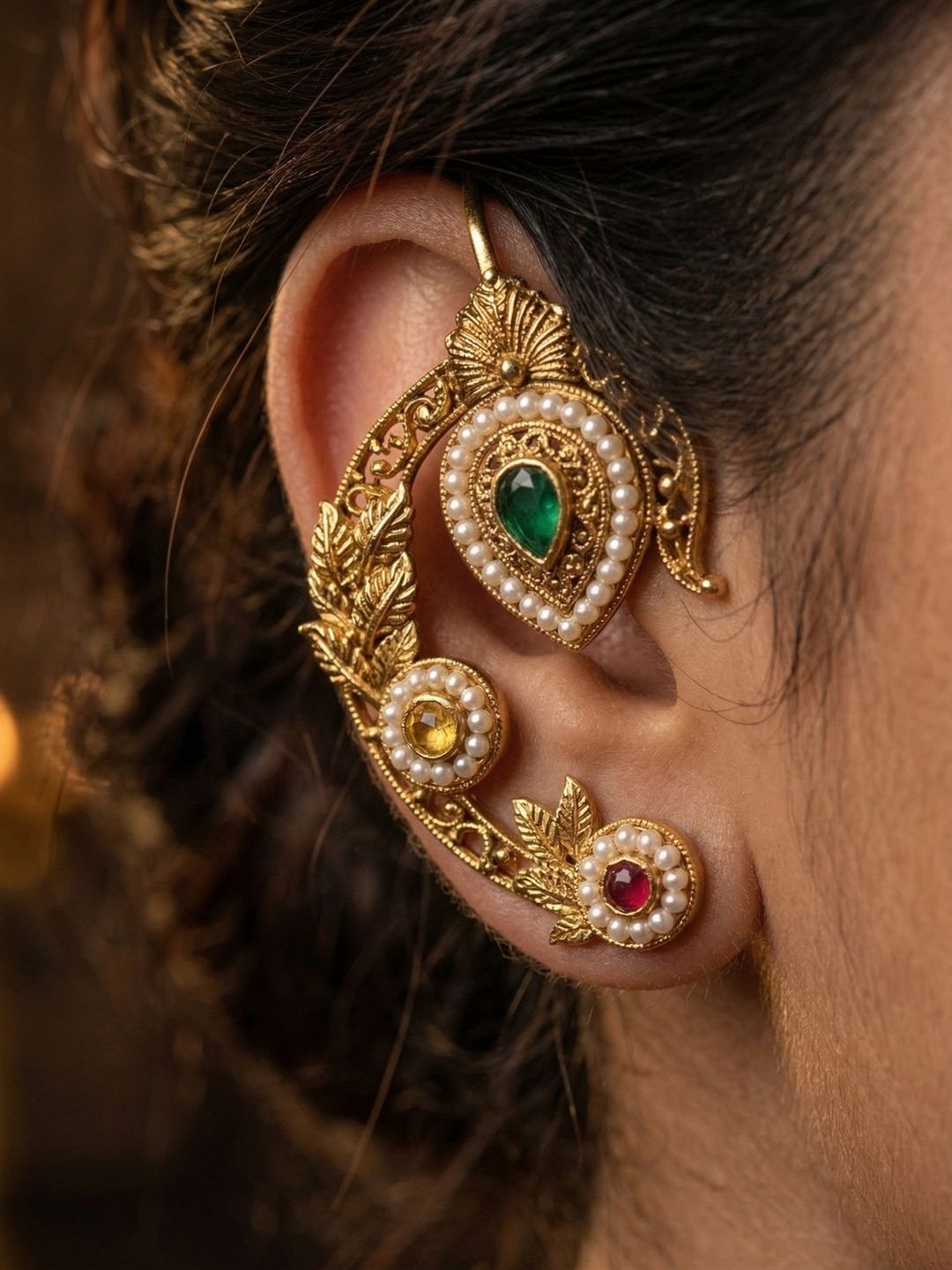 SZN Ear Cuff Earrings Myntra sale