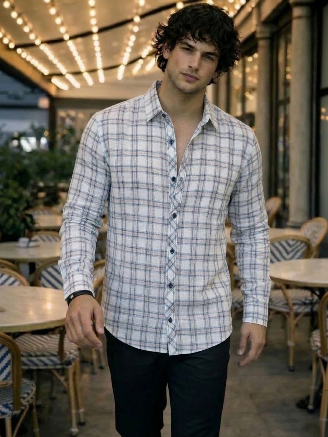 SZN Men Tartan Checks Checked Casual Shirt Myntra sale