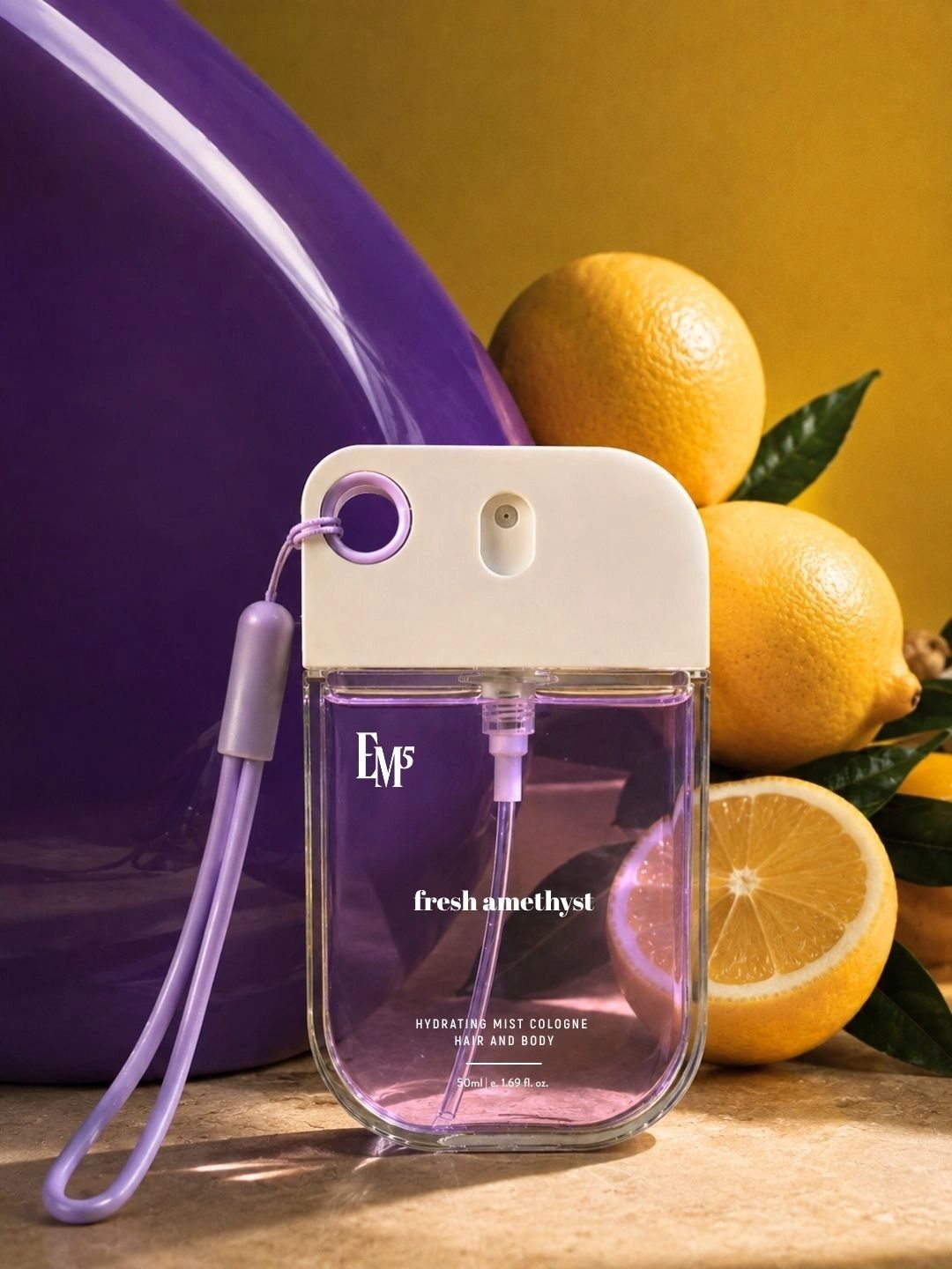 EM5 Women Fresh Amethyst Long Lasting Hair & Body Mist - 50 ml Myntra sale