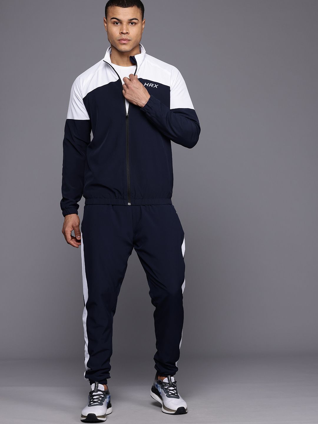 HRX by Hrithik Roshan Men Rapid-Dry Running Tracksuit Myntra sale