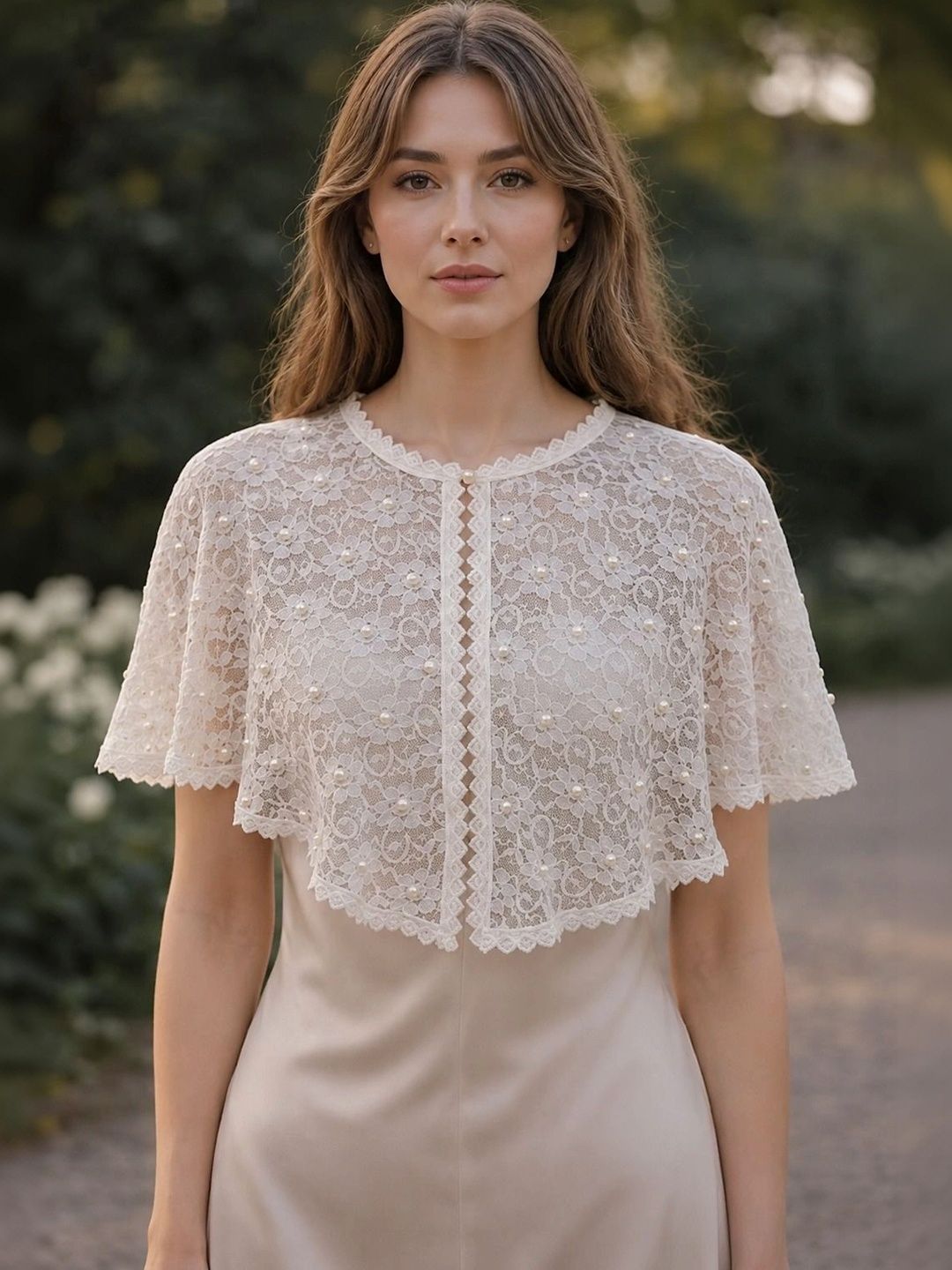 Zarinivas Women Embellished Crop Sheer Shrug Myntra sale