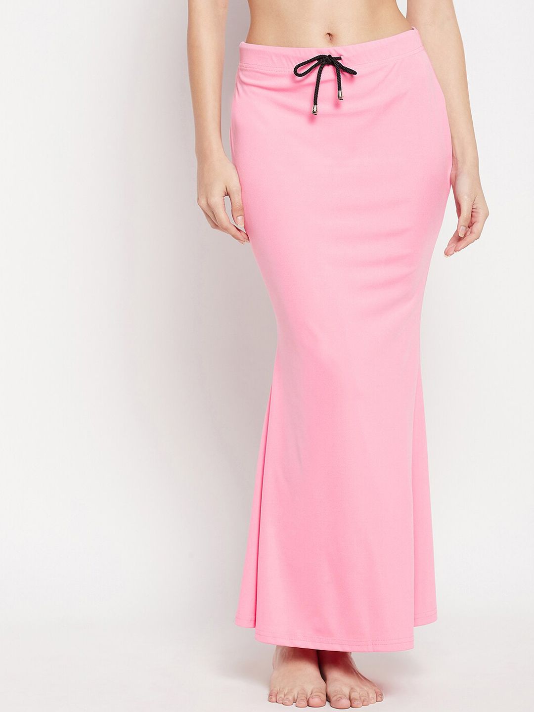 SECRETS BY ZEROKAATA Solid Pink Seamless Mermaid Fit Saree Shapewear Petticoat For Women Myntra sale