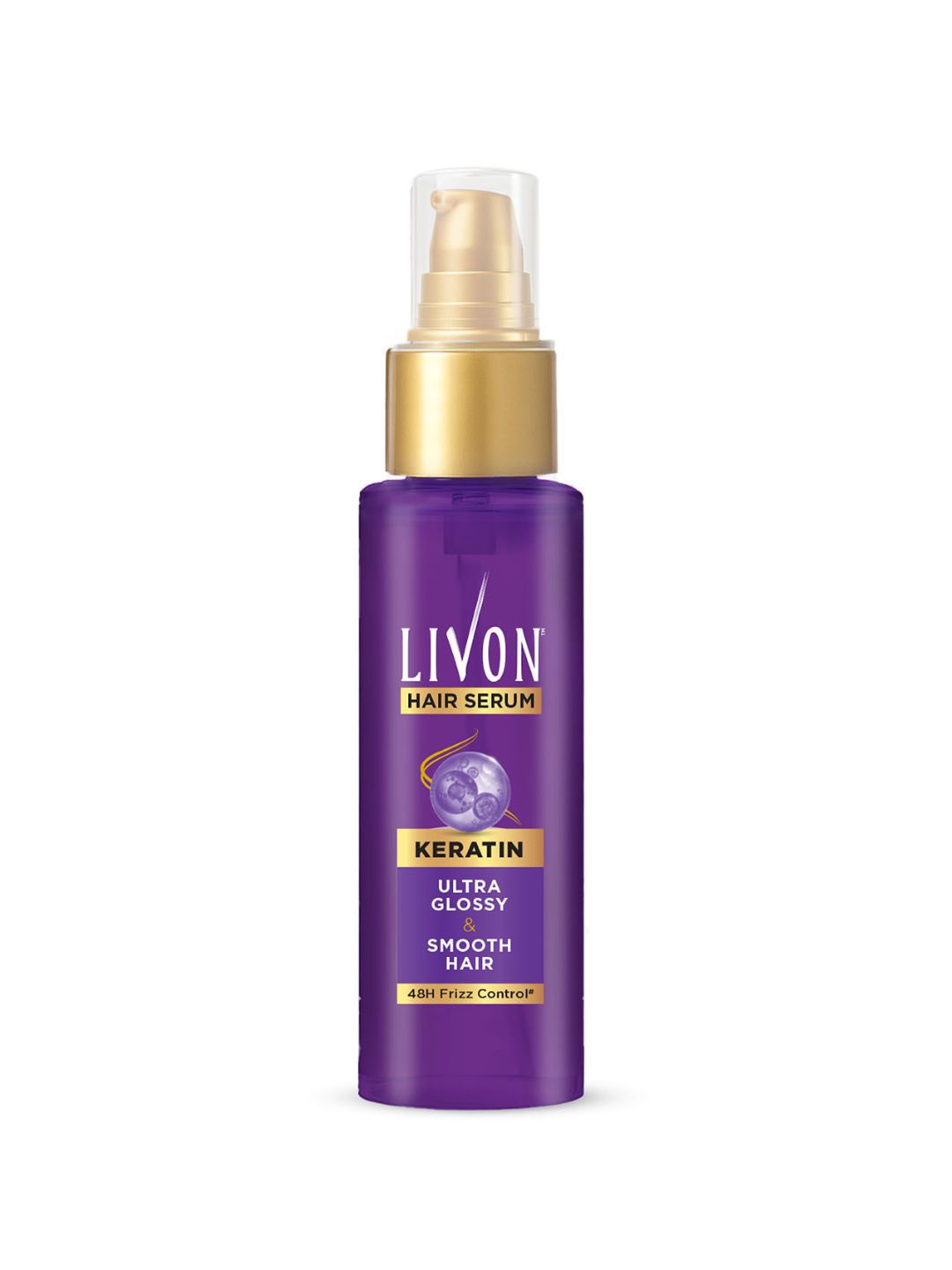 Livon Keratin Hair Serum for Ultra Glossy & Smooth Hair - 48 ml Myntra sale