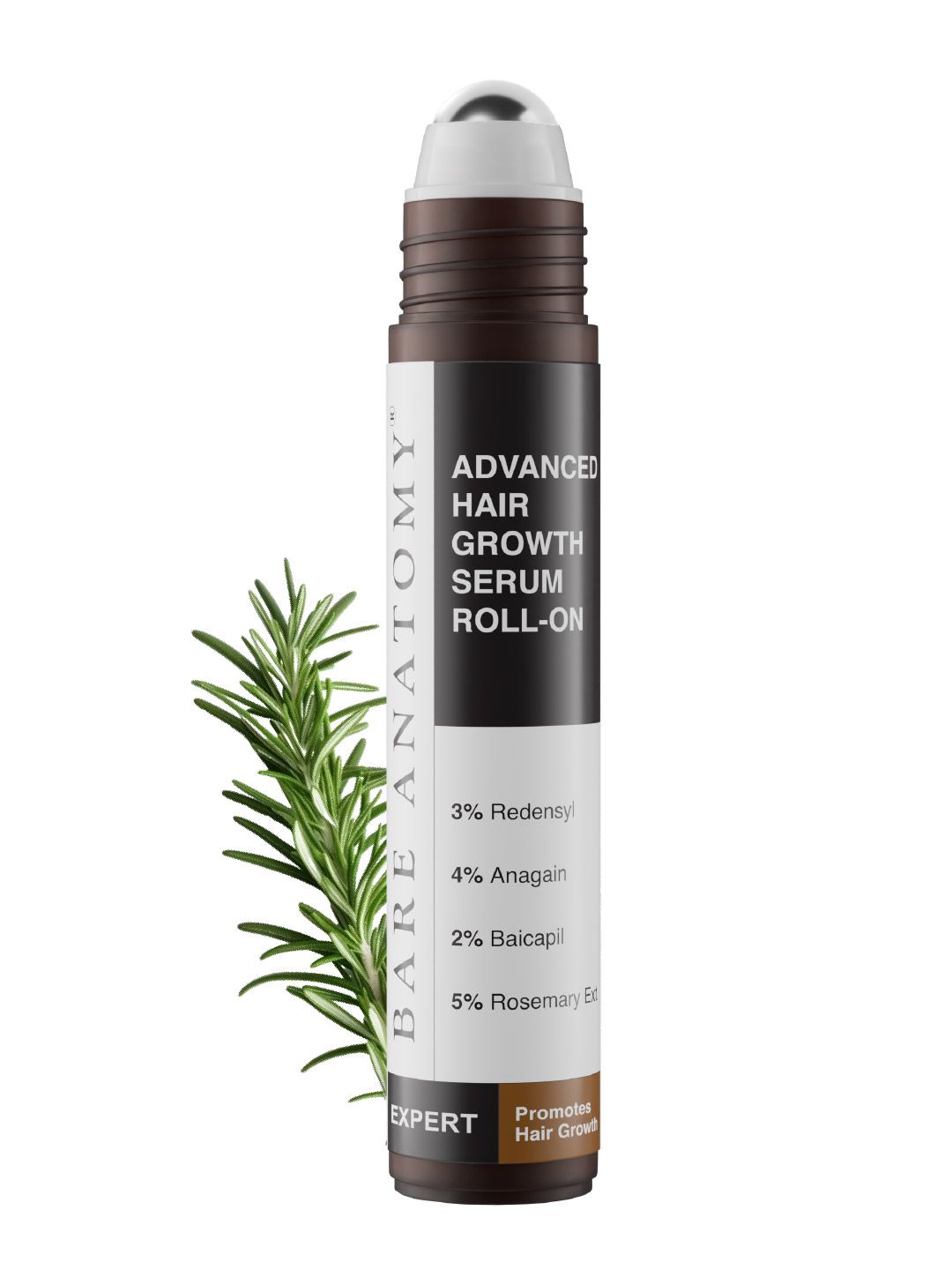 Bare Anatomy Advanced Hair Growth Serum Roll-On With Rosemary & Redensyl 25ml Myntra sale