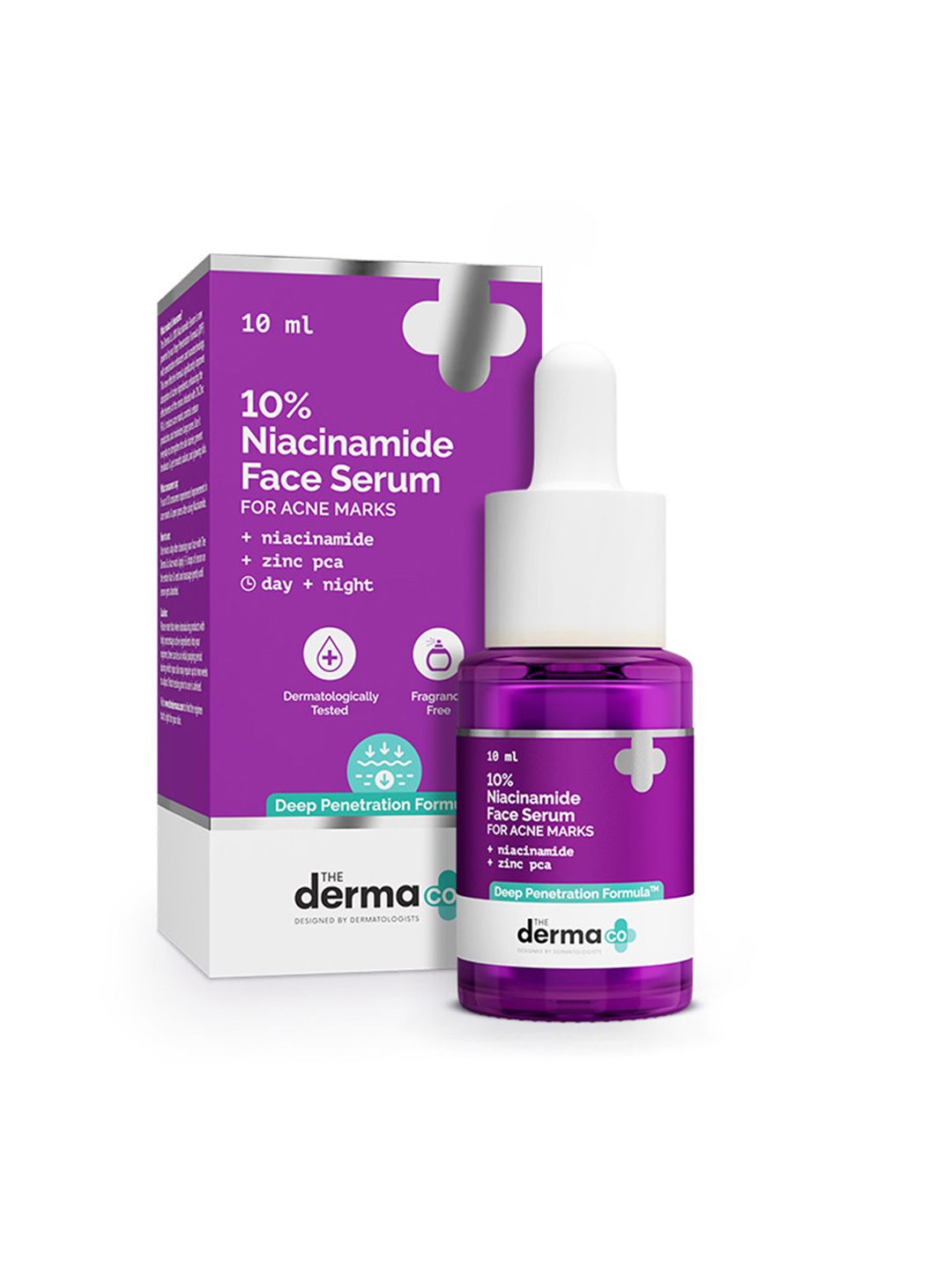The Derma co. 10% Niacinamide Face Serum For Acne Marks & Acne Prone Skin - 10 ml Myntra sale