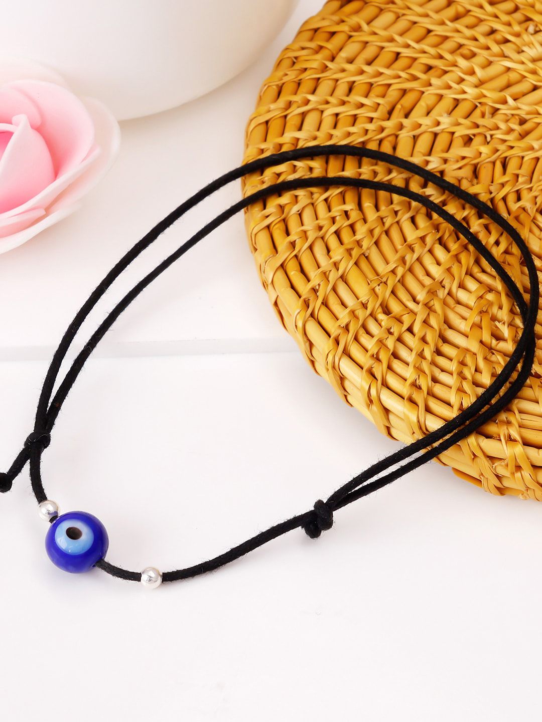 GIVA 925 Silver Evil Eye Anklet Myntra sale