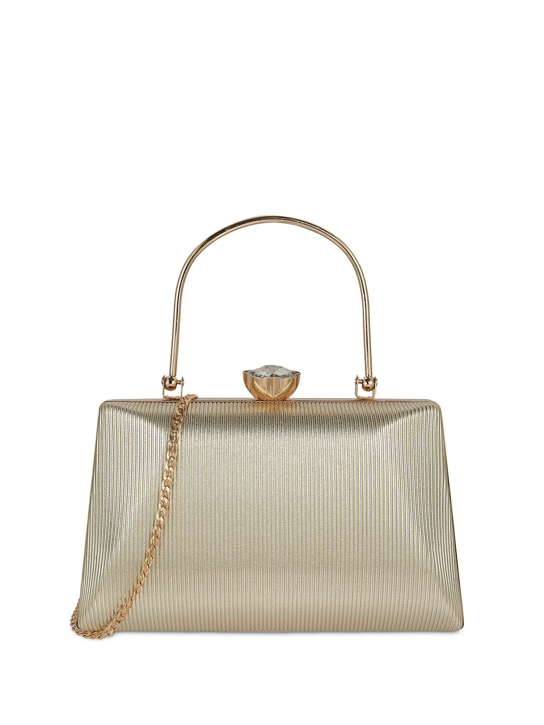 Mochi Mochi Embellished Box Clutch Myntra sale