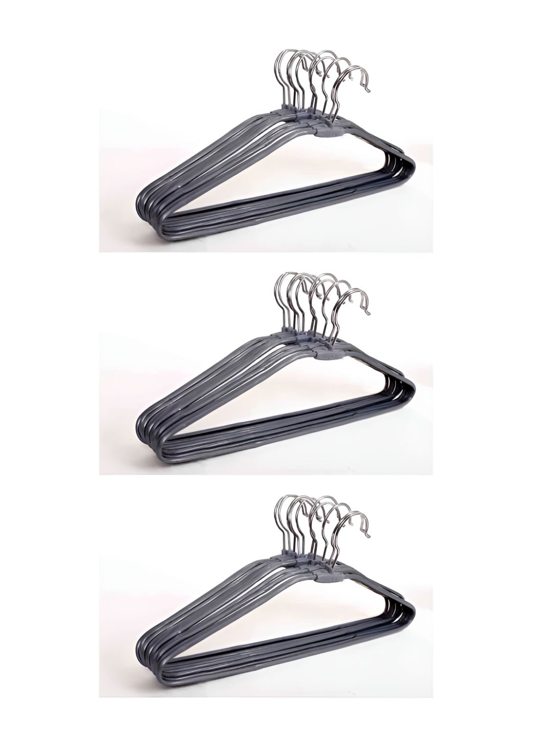 SINAL SINAL 30 Pieces Black Steel Bar Hanger Myntra sale
