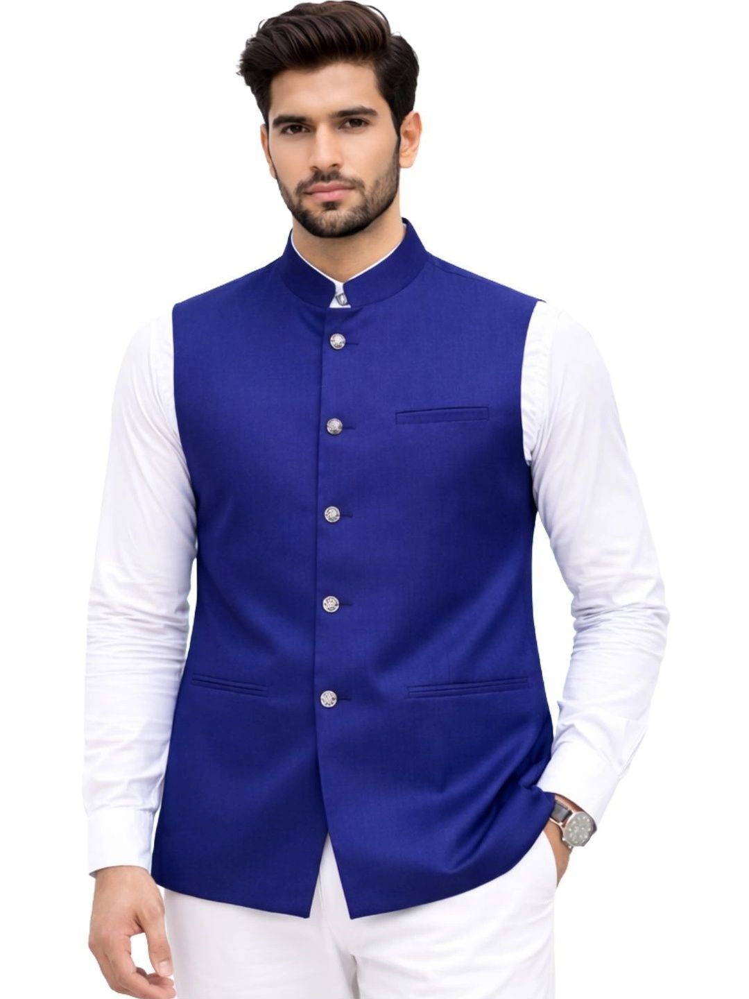 RIVER HILL RIVER HILL Men Corduroy Nehru Jacket Myntra sale