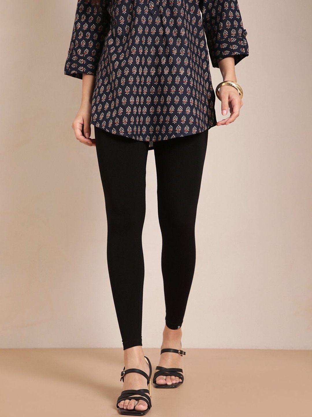 TWIN BIRDS TWIN BIRDS Women Super Stretch Soft Viscose Elastane Ankle Length Leggings Myntra sale