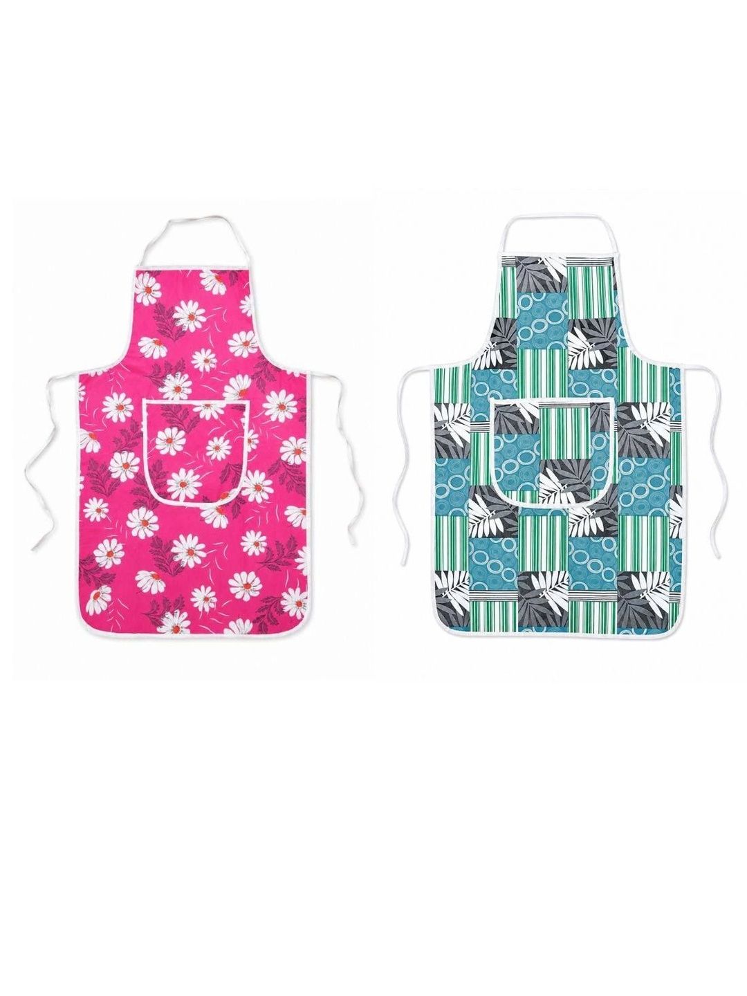 Kalra Magic Kalra Magic 2-Pcs Printed Durable Aprons Myntra sale