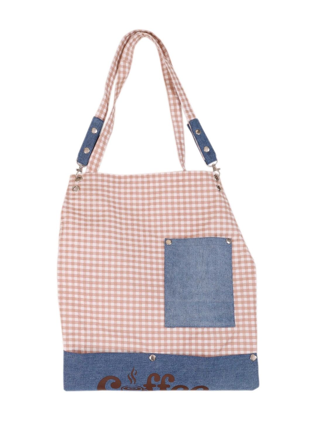 THE S LIVING THE S LIVING Checkered Cotton Aprons Myntra sale