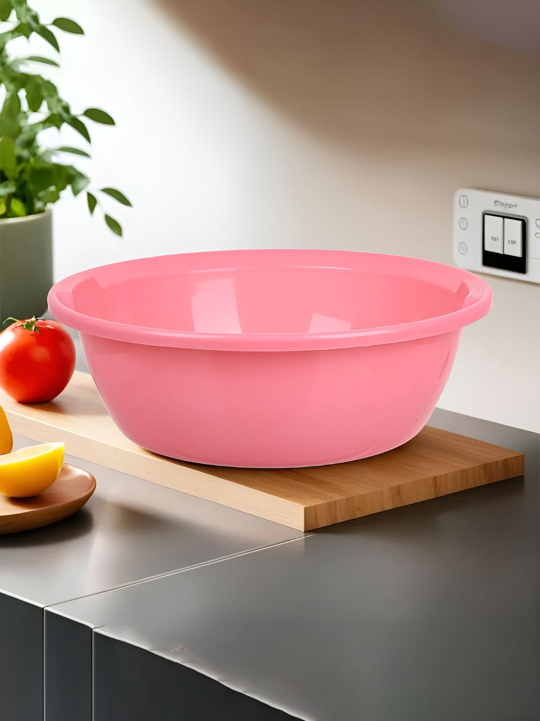 Kuber Industries Grey & Pink 6 Pieces Multipurpose Storage Baskets Myntra sale