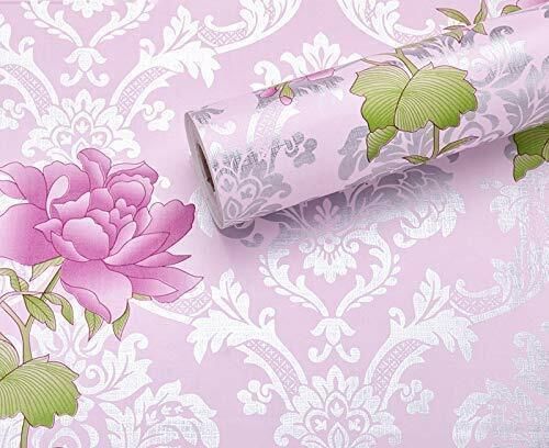 ANNA CREATIONS Pink & White Floral Printed Self-Adhesive Decorative Wall Sticker Myntra sale