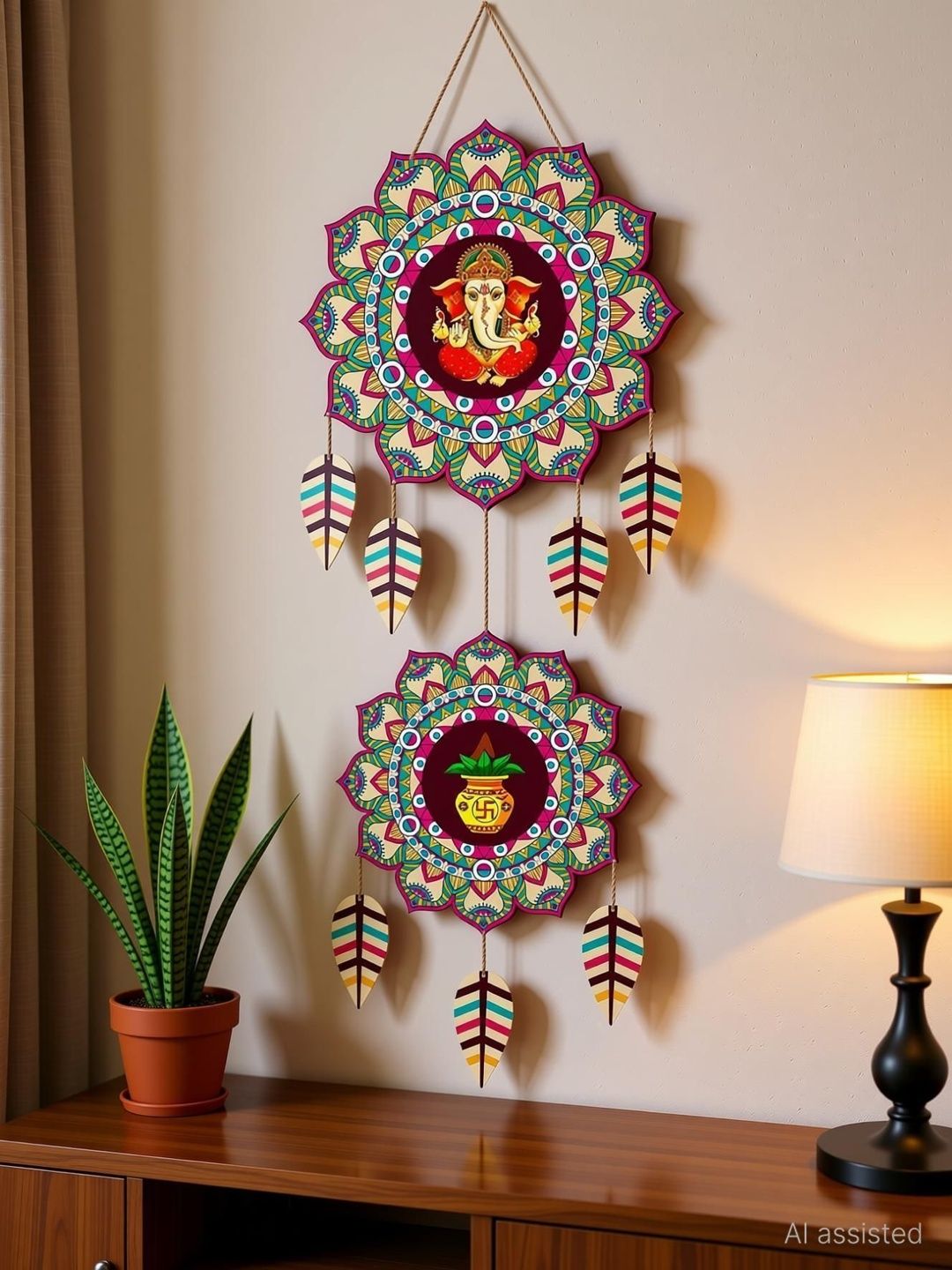 DECOR SMART Printed Wooden Wall Hangings Myntra sale