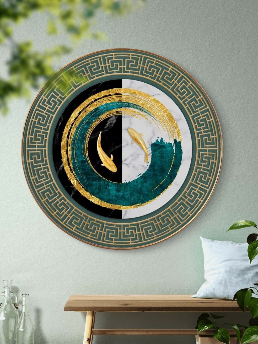 Myntra Elegant Homes Multicoloured MDF Other Wall Paintings Myntra sale