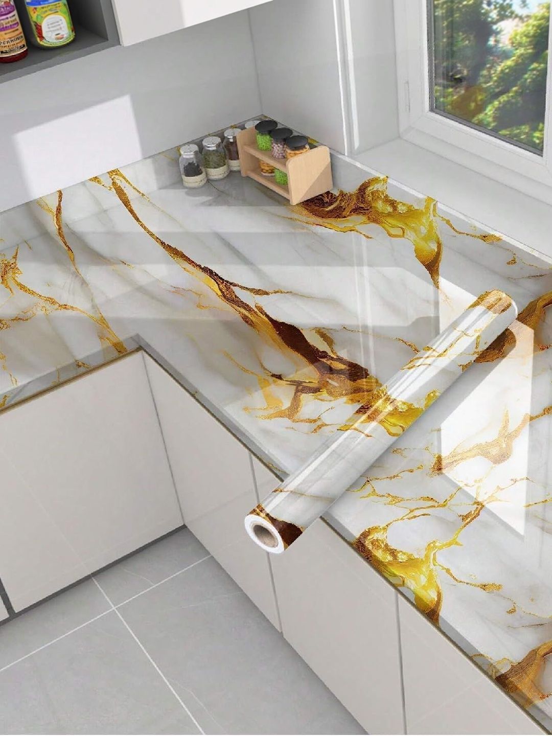 shyam steels Cream-Color Printed Water-Proof Decals And Stickers Myntra sale