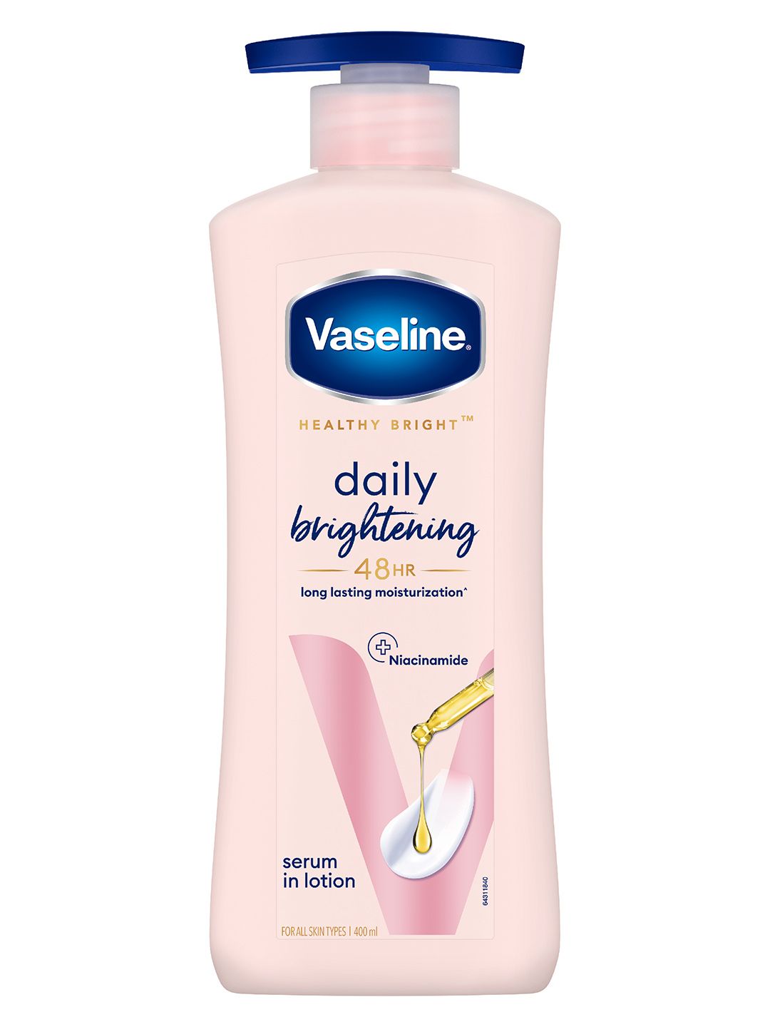Vaseline Daily Brightening Body Lotion For Healthy & Glowing Skin with Niacinamide - 400ml Myntra sale