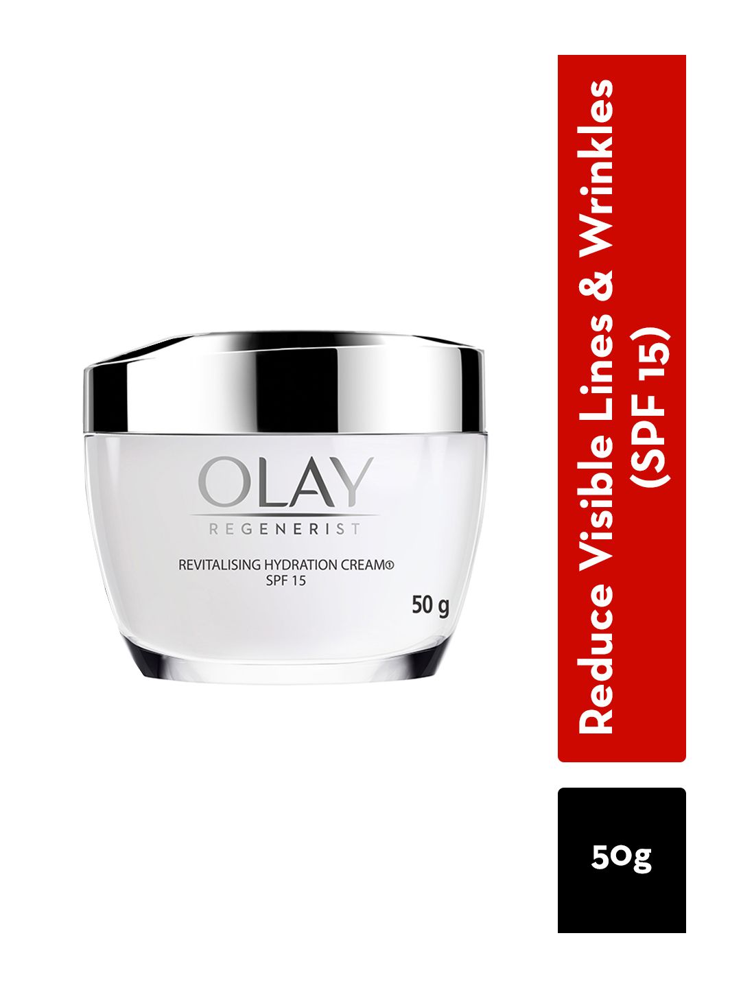 Olay Regenerist Revitalising Hydration Cream SPF15 With Hyaluronic Acid & Niacinamide- 50g Myntra sale