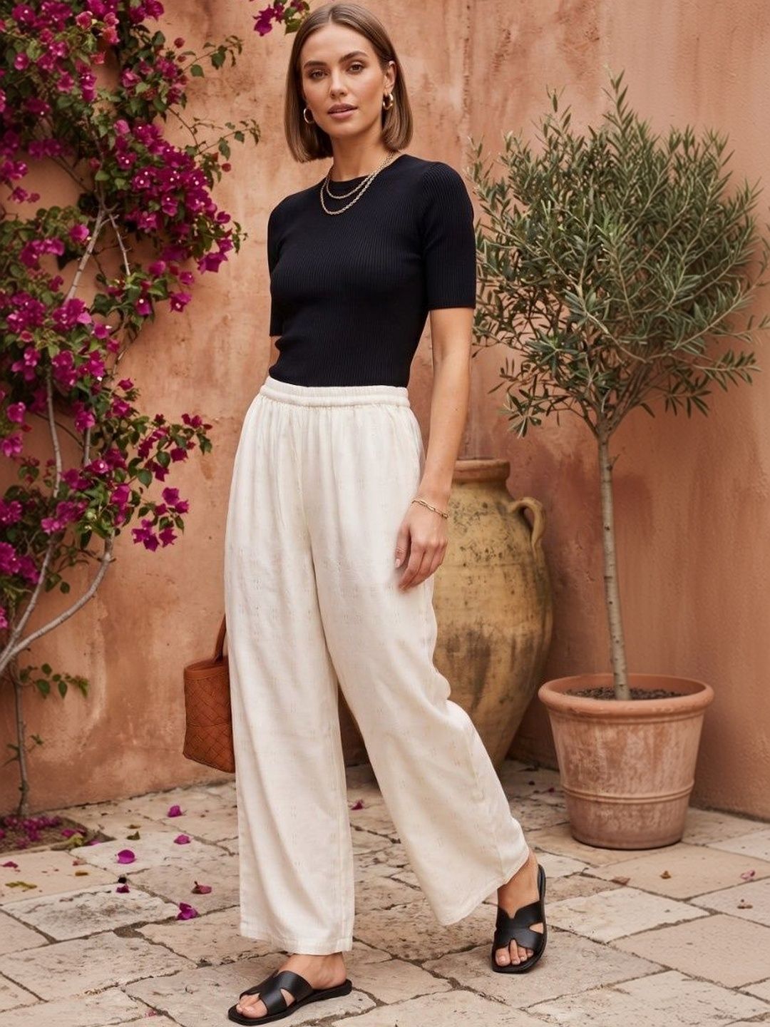 Sangria Women Palazzos Myntra sale