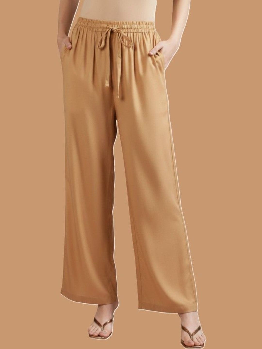 Oxinexx Women Knitted Ethnic Palazzos Myntra sale