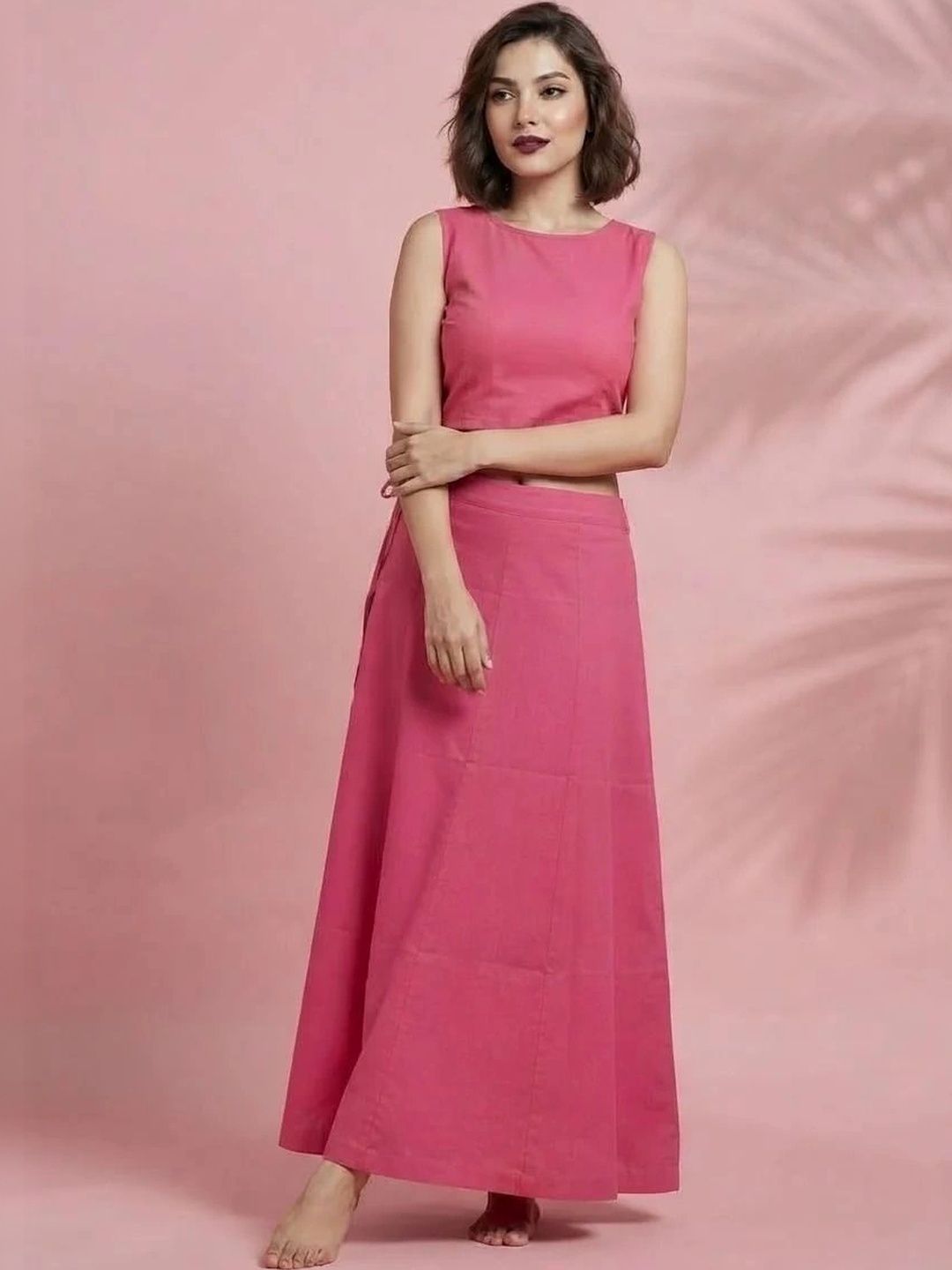 Monamaar Cotton Saree Shapewear Myntra sale
