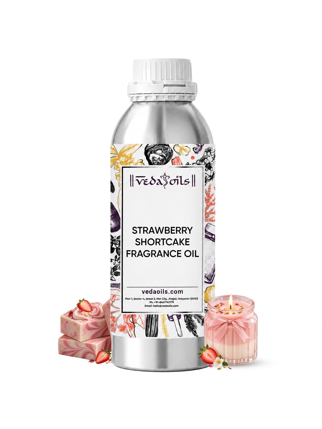 Veda Oils Pink Strawberry Shortcake Fragrance Oil-100 ml Myntra sale