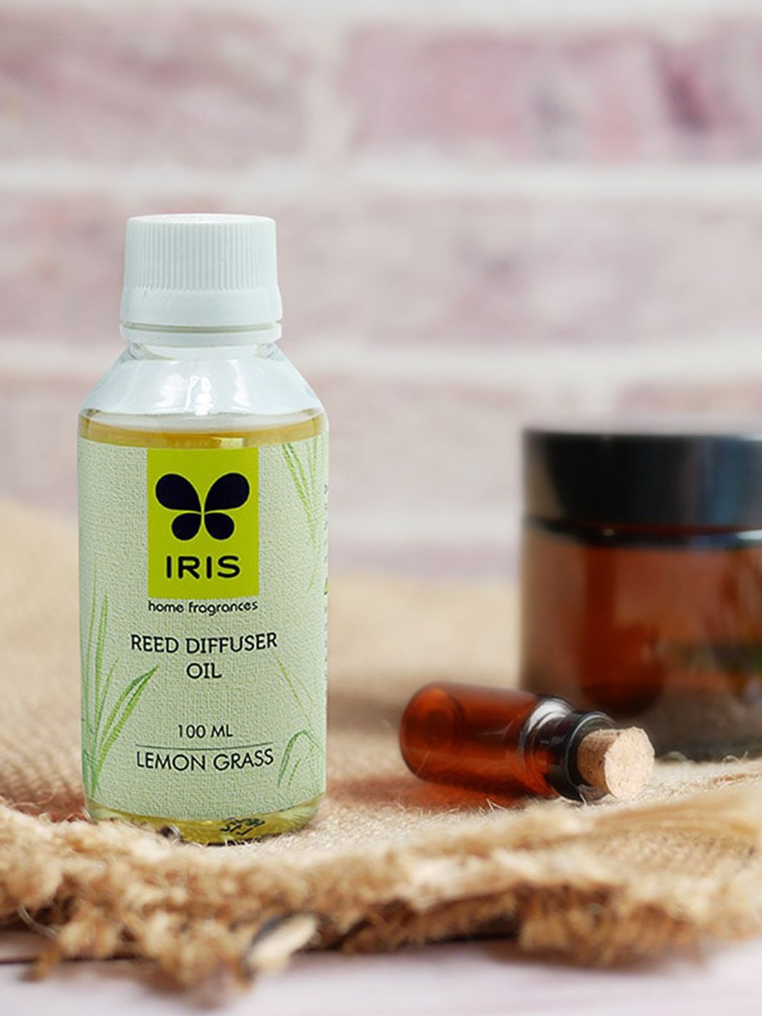 Iris Green Lemongrass Reed Diffuser Refill Set- 100 ml Myntra sale