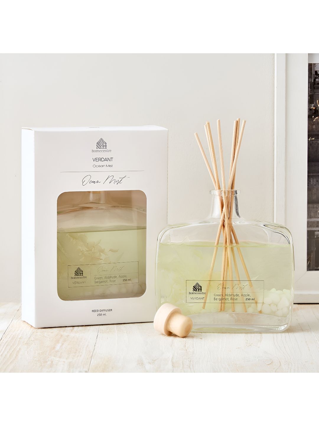 Home Centre Verdant Transparent Ocean Mist Reed Diffuser 250 ml Myntra sale