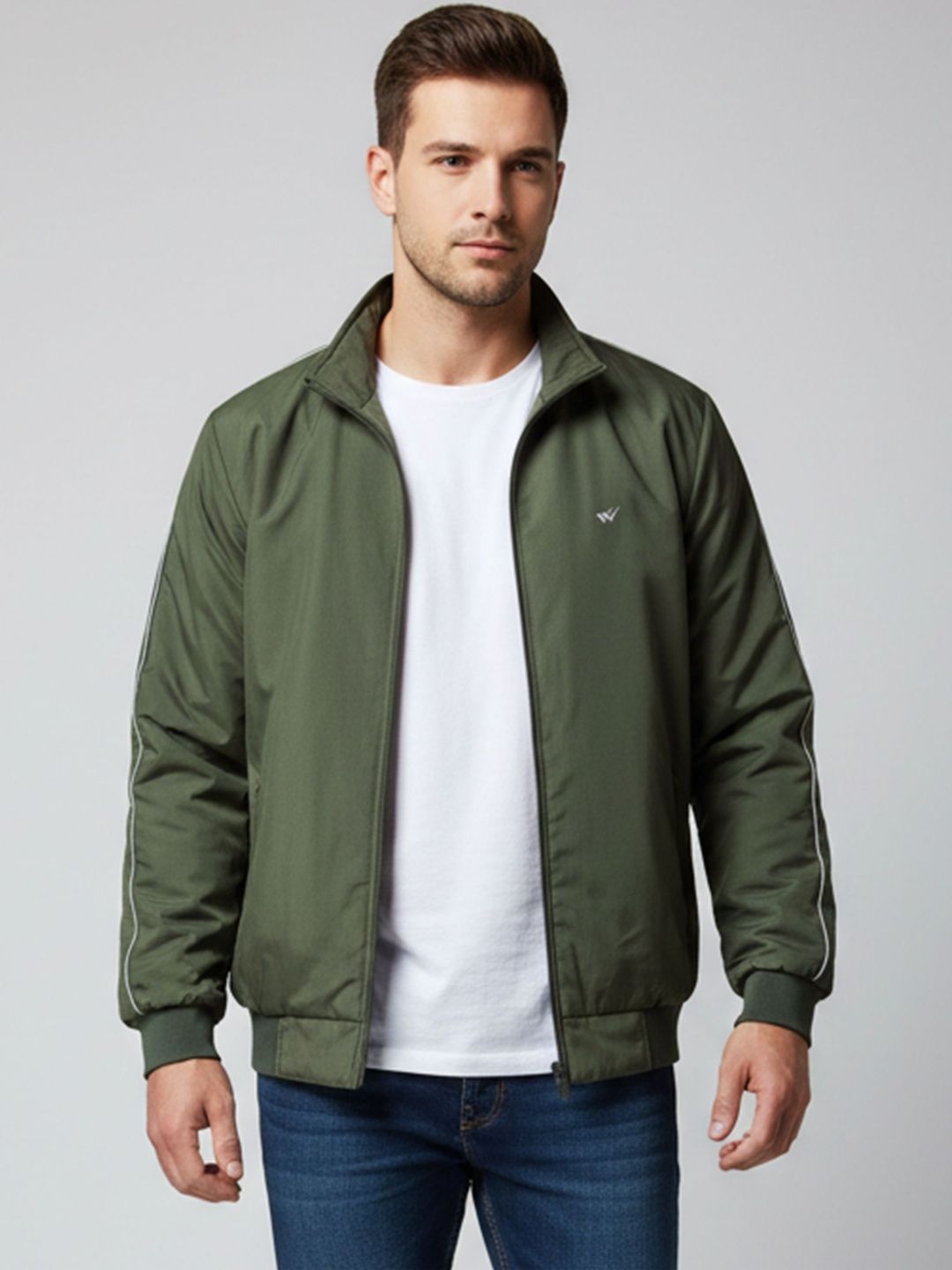 WILD COPS Men Windcheater Bomber Jacket Myntra sale