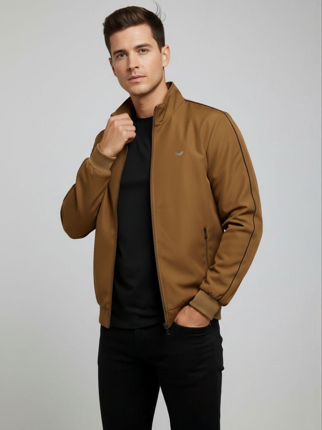 WILD COPS Men Windcheater Bomber Jacket Myntra sale