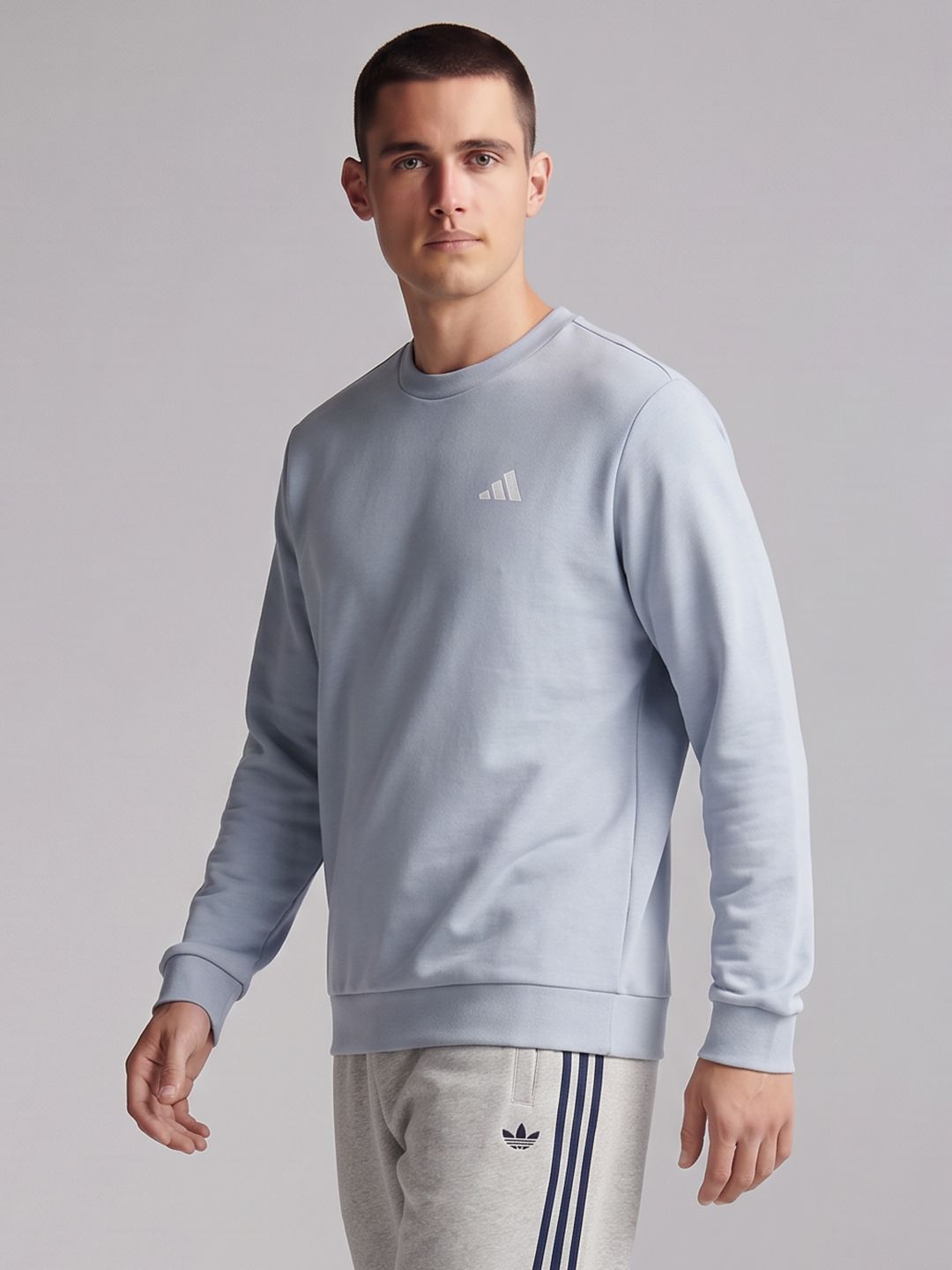 ADIDAS Men Round Neck Sweatshirt Myntra sale