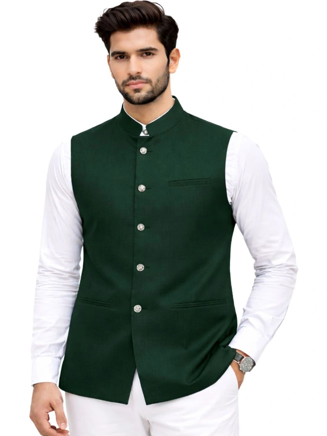 RIVER HILL Men Corduroy Nehru Jacket Myntra sale