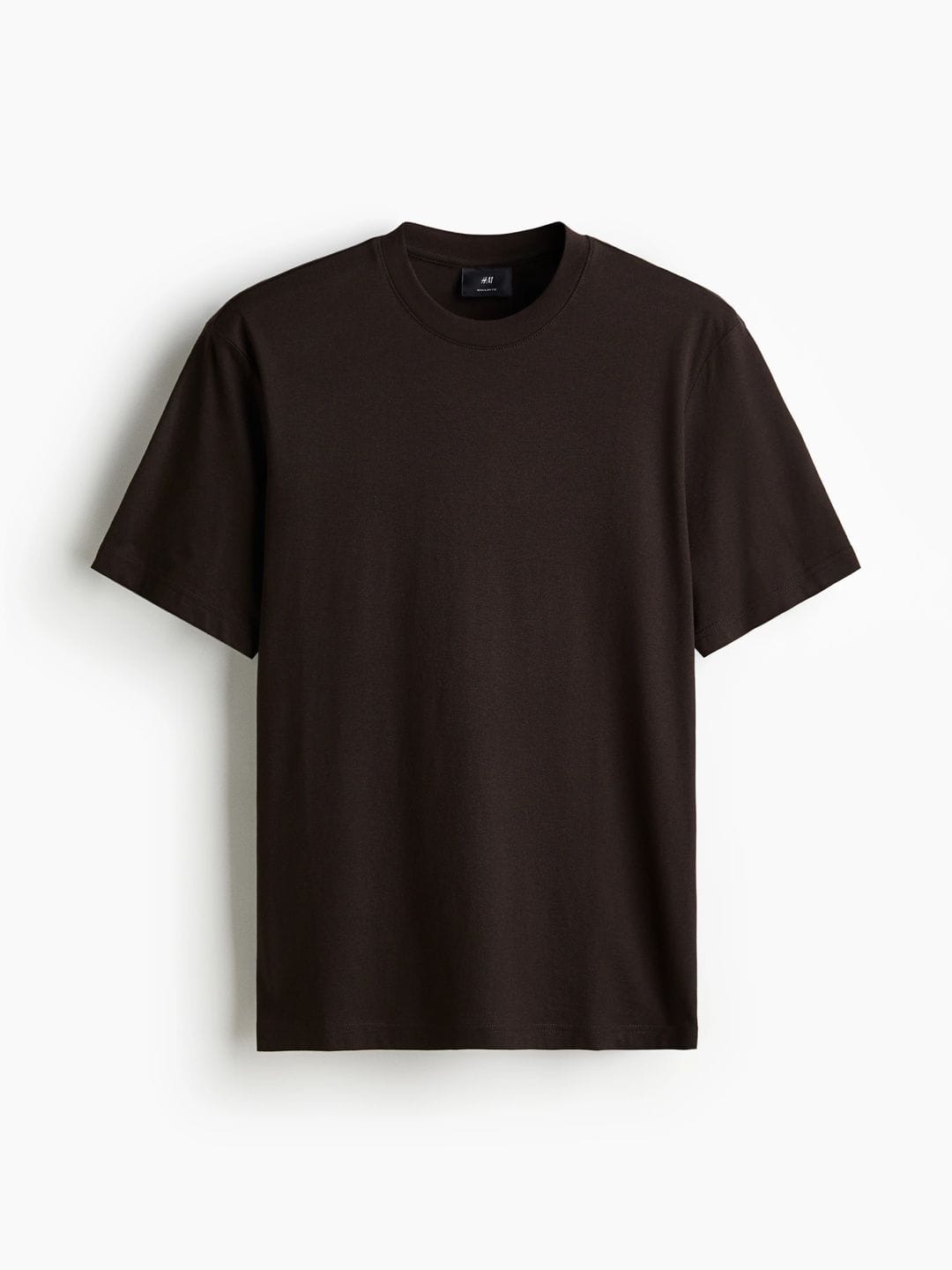 H&M H&M Pure Cotton Regular Fit Round-Neck T-shirt Myntra sale