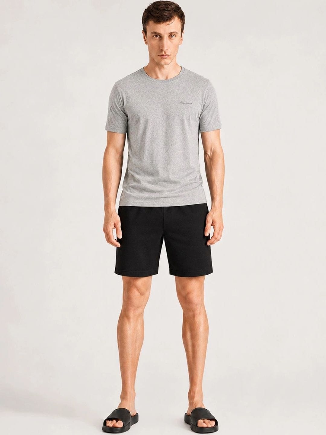 Pepe Jeans Pepe Jeans Men Crew Neck Relaxed Fit Lounge Tshirt Myntra sale