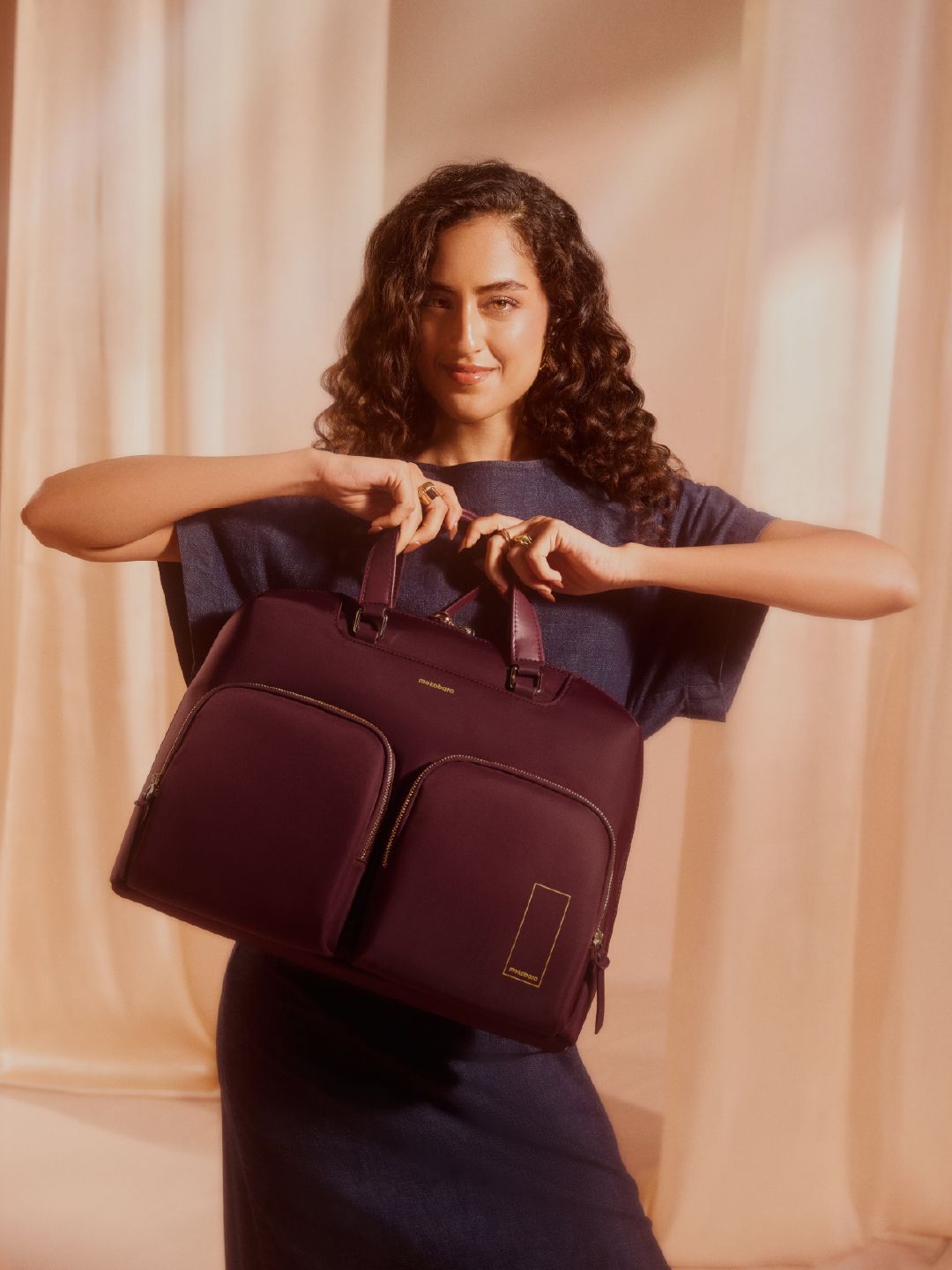 MOKOBARA Unisex The Bliss Briefcase Solid Backpack - 20 L Myntra sale