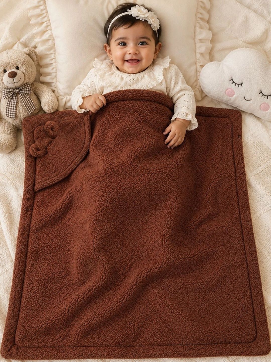 Yellow Apple Kids 500 GSM Heavy Winter Blanket Myntra sale