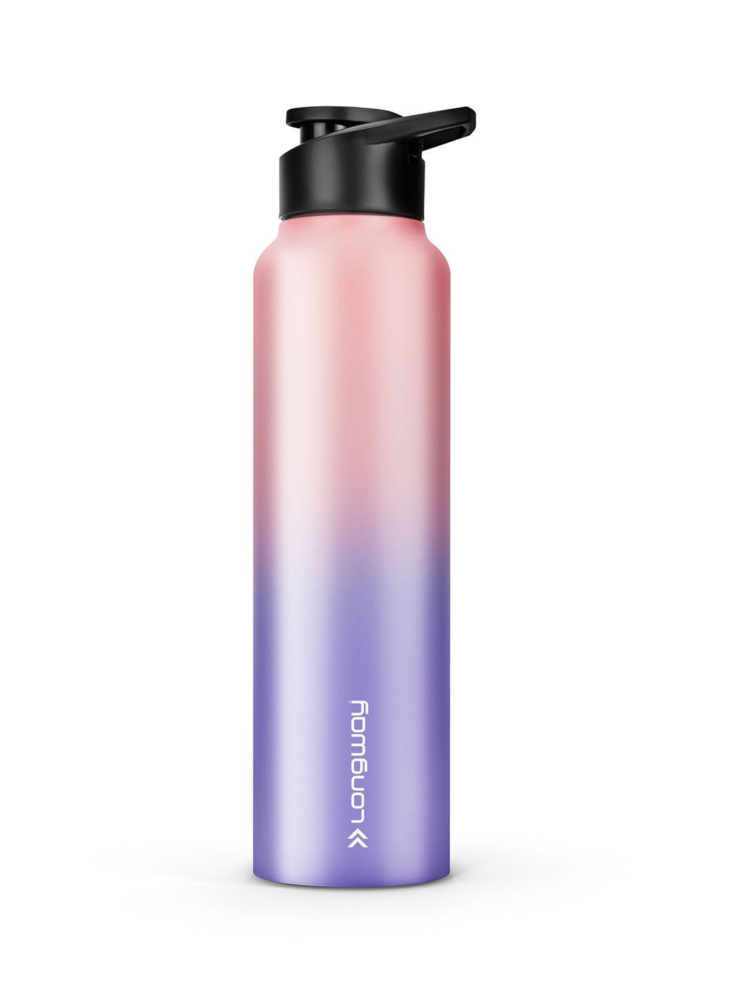 Longway Rose & Blue Single Stainless Steel Colourblocked Water Bottle Myntra sale